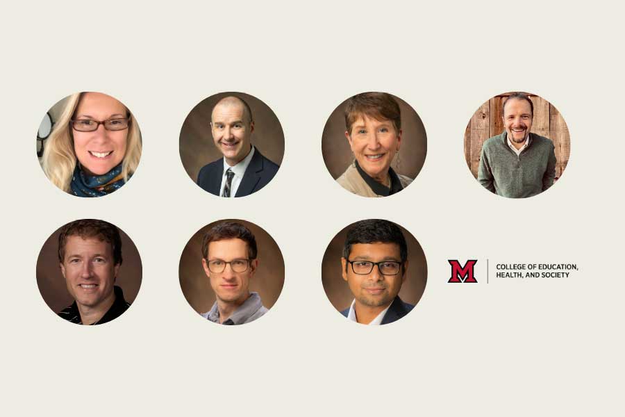 Katherine Batchelor, Joel Malin, Beth Miller, Brody Ruihley, Kyle Timmerman, Paul Reidy, and Sujay Sabnis