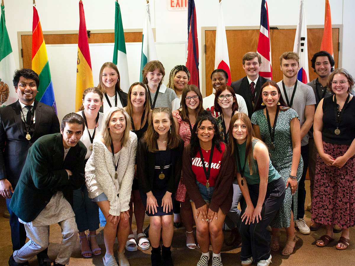 2023 GRC graduates pose together